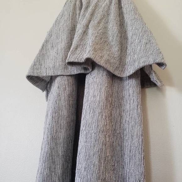 Madewell Halter Dress Linen Cotton With Pockets Silver Size 0 - Picture 5 of 9